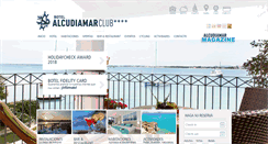Desktop Screenshot of botelalcudiamar.es
